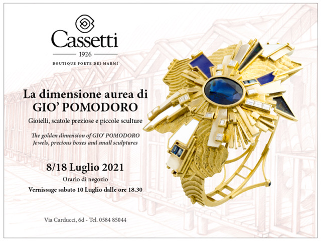 INVITO mostra Gio' Pomodoro - Cassetti